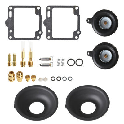 Solid Spare For 1988-1997 Yamaha XV750 Virago XV 750 Carburetor repair kit diaphragm Vacuum