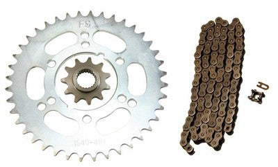 Solid Spare Natural 520x78 O-Ring Chain 11/40 Sprockets for Polaris Trail Boss 330 2003-2013