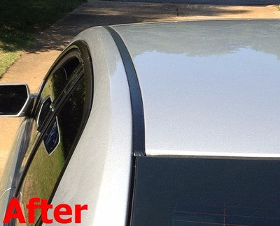 For 2006-2007 CHEVY MONTE CARLO BLACK CARBON FIBER ROOF TOP TRIM MOLDING KIT