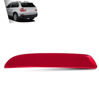 Solid Spare Fit For 2007-2013 BMW X5 E70 Left Driver Side Rear Bumper Reflector Light Red