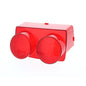 SPI Rear Red Tail Light Lens for Yamaha 2002-2006 SX Viper & SX Venom SM-01079A