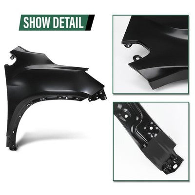Solid Spare Fender Front Right Side Fit For 2017-2022 Chevrolet Trax GM1241403 42334474
