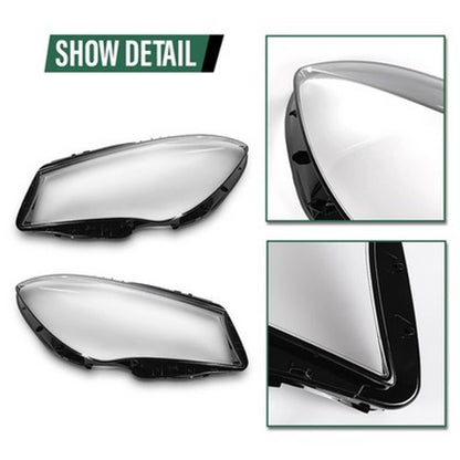 Solid Spare Headlight Replacement Lens Fit For Mercedes Benz W117 CLA250 CLA45 AMG 2016-2019