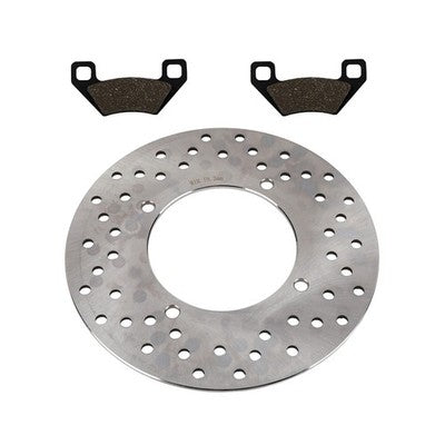Solid Spare Rear Brake Rotor & Pads for Arctic Cat Thundercat & 1000 ATV's fits 2008-2011