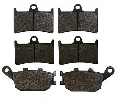 Front & Rear Brake Pads for Yamaha 2005-2011 YZF R6 2006-2012 FZ1 2004-06 YZF R1