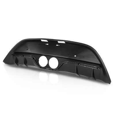 Solid Spare Fit For 2013-2017 Hyundai Veloster Turbo Rear Lower Bumper Cover w/ Sensor Holes