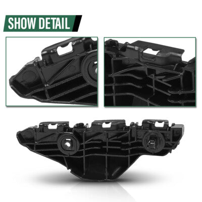 Solid Spare Front Left+Right Side Bumper Retainer Bracket Fit For 07-12 Toyota Yaris