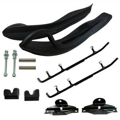 Solid Spare Exo-S Touring Skis Mount Kit & 6" Carbides for Arctic Cat Many 2009-2017 Bearcat