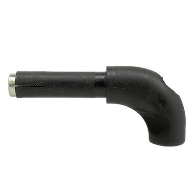 Solid Spare SPI Snowmobile 2" 90 Degree Black Handlebar Hook Extension