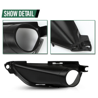 Solid Spare Fit For 16-2022 Jeep Grand Cherokee Bumper Fog Light Bezel Lamp Trim Right Side