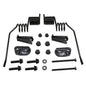 Solid Spare SPI Spring Style Rail Mount Ice Scratchers for Ski-Doo Replaces OEM# 860201728
