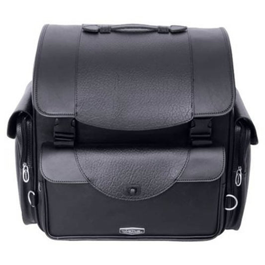 Solid Spare Castle Streetbags LARGE Primary Motorcycle Tail Pack Bag Luggage PVC Leather
