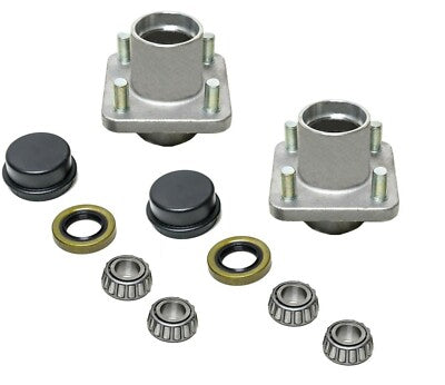 2 Pack - Front Wheel Hub Kits Bearings Seals For Club Car 1982-2002 Cart 1011892