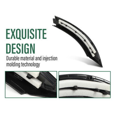 Solid Spare Rear Wheel Front Arch Molding Right Fit For 2020-2023 Land Rover Defender 90 110