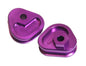 Solid Spare SPI Anodized Purple Spring Adjustment Suspension Blocks 1974-2000 fits Ski-Doo