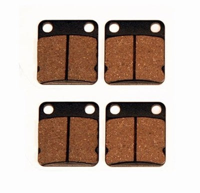 Front Semi-Metallic Brake Pads for Yamaha Kodiak 400 2x4 & 4x4 fits 1999-2006