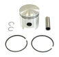 Solid Spare Piston Kit for Polaris 250 Snowmobiles 244cc Single Cylinder Standard Bore 72mm