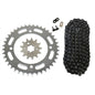 Solid Spare Black 520x100 Drive Chain & 13/40 Sprockets for Yamaha Warrior 350 1987-1988