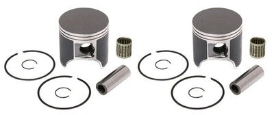2 SPI Standard Bore Piston Kits, Bearings for Arctic Cat ZR900 King Cat 900 85mm