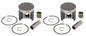 2 SPI Standard Bore Piston Kits, Bearings for Arctic Cat ZR900 King Cat 900 85mm