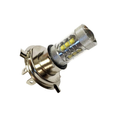 Fits 96-01 Polaris Sportsman 500 80W LED Super White Headlight Bulb - SINGLE