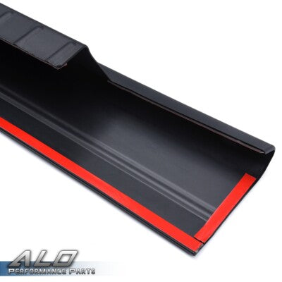 Solid Spare Rocker Panel Protector Guard Covers Fit For 01-06 Silverado/GMC Sierra Crew Cab