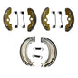 Solid Spare Front & Rear Brake Shoes for Honda Recon 250 2x4 TRX250TE TRX250TM TRX250
