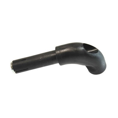 Solid Spare SPI Snowmobile 2" 90 Degree Black Handlebar Hook Extension