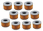 Solid Spare 10 Pack of Oil Filters for Honda Rancher 400 AT 4x4 fits 2004 2005 2006 2007
