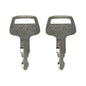(2) Ignition Key For IHI Case Morooka Chieftain Excavator Heavy Equipment 5080