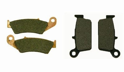 Solid Spare Front & Rear Semi-Metallic Brake Pads for Yamaha WR250F fits 2001-2002 Models