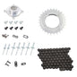 Solid Spare SPI Quick Change Drive Hub, Chain & 28T Sprocket Kit for Polaris 120 2000-2013