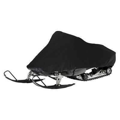 Solid Spare Raider SX Series Snowmobile Cover - Black Large - Approx. 111"x13.8"x36.6"