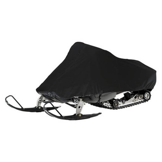Solid Spare Raider SX Series Snowmobile Cover - Black Large - Approx. 111"x13.8"x36.6"