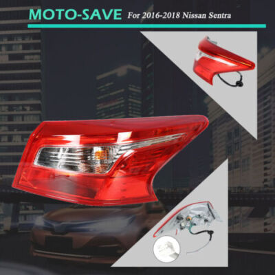 Solid Spare For Nissan Sentra 2016-2018 New Tail Brake Light Passenger Right Side 265503YU0A