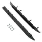 Solid Spare Bottom Line 4" DUAL Runner Carbides for Arctic Cat many 2002-2023 Snowmobiles