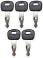 (5) Key For Kubota Mini Excavator, Backhoe, Skid Steer, Track Loader 459A