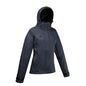 Solid Spare Women's Mossi Quest Rain Jacket Taped Seams Ladies Rain Coat Grey Large