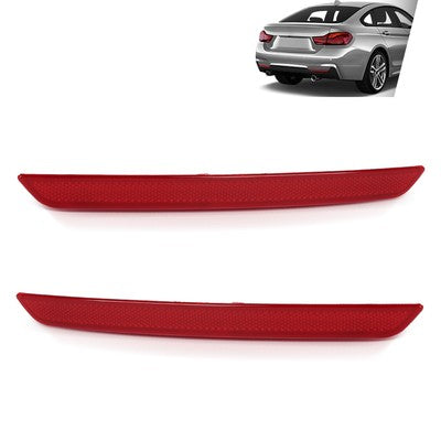 Solid Spare Rear Bumper Reflector Fit For BMW 4-Series M Sport F32 F33 F36 Left+Right Side
