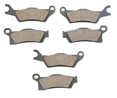 Front & Rear Semi-Metallic Brake Pads for Can-Am Outlander 450 4x4 2015-2023