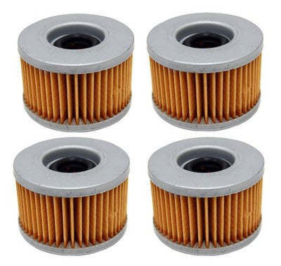 Solid Spare 4 Pack of Oil Filters for Honda Rincon 650 4x4 & Rincon 680 4x4 fits 2003-2023