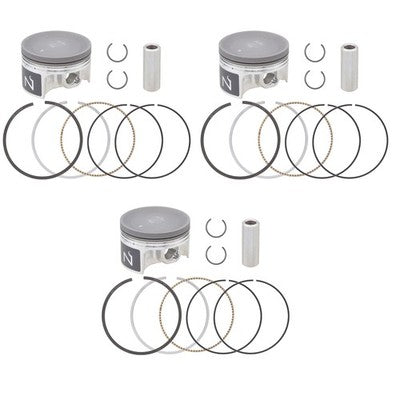 Solid Spare 3 Namura .020 Over Bore Piston Kits for Can-Am Maverick X3 Turbo, Turbo R 74.5mm
