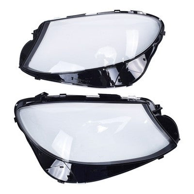 For 2017-2020 Mercedes E Class W213 Left & Right Headlamp Headlight Lens Cover