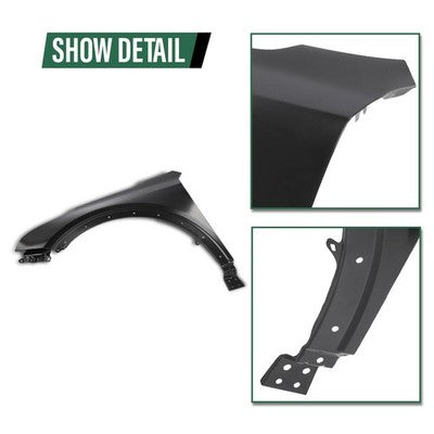 Solid Spare Fender Front Left Driver Side 84216122 GM1240412 Fit For 2019-2024 Cadillac XT4