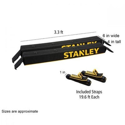 Stanley Car Roof Top Rack Pad Luggage Cargo Carrier Transporting System