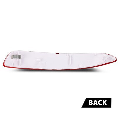Solid Spare Fit For 2007-2013 BMW X5 E70 Left Driver Side Rear Bumper Reflector Light Red