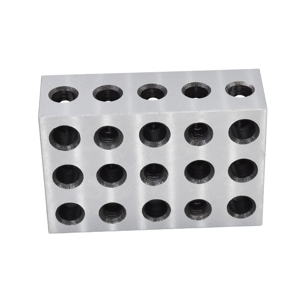 Solid Spare 1 Matched Pair 2-4-6 Blocks 23 Holes .0002" Machinist Precision 246 Jig