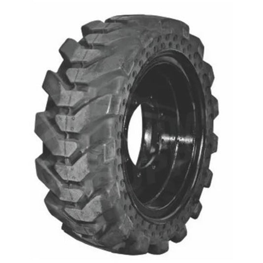Solid Spare Solid Tire ��� 12 x 16.5 - Left Hand fits John Deere 410 410E fits Caterpillar