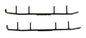 Solid Spare Bottom Line 4" Carbides for Yamaha many 2001-2022 Phazer, Apex, Venture, RX1