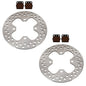 Solid Spare Front Brake Rotors & Semi-Metallic Pads for Honda Rubicon 500 & 520 2015-2025